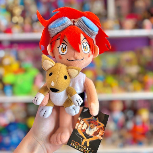 Cowboy Beebop: Edward & Ein Plush (Bandai, 2003) - PopCultGang