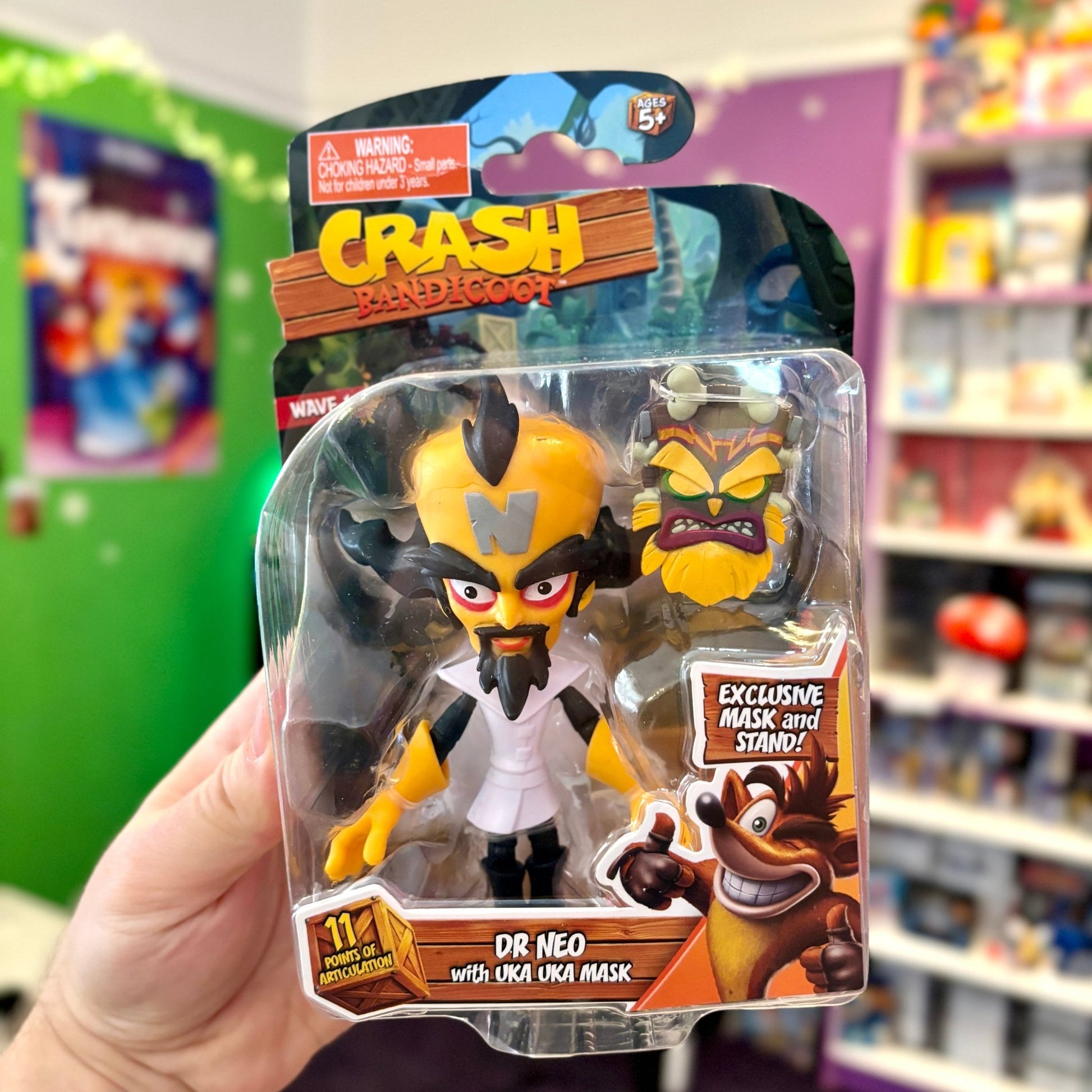 Crash Bandicoot - Dr. Neo Cortex Figure - PopCultGang