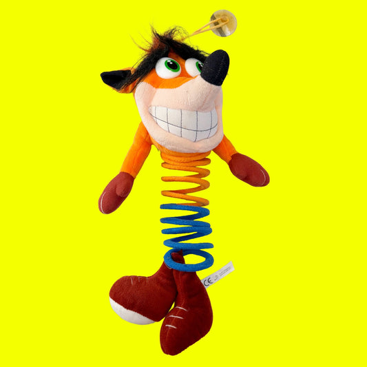 Crash Bandicoot Slinky Pet Plush (Nanco, 2000) - PopCultGang