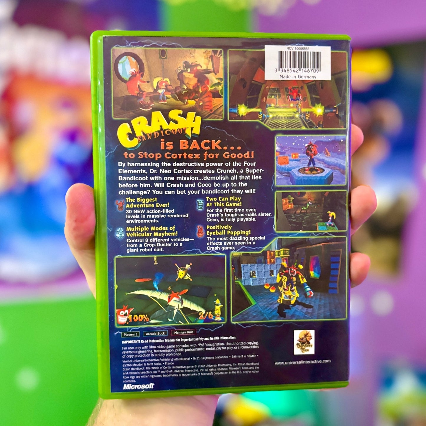 Crash Bandicoot: The Wrath of Cortex (Xbox) - PopCultGang