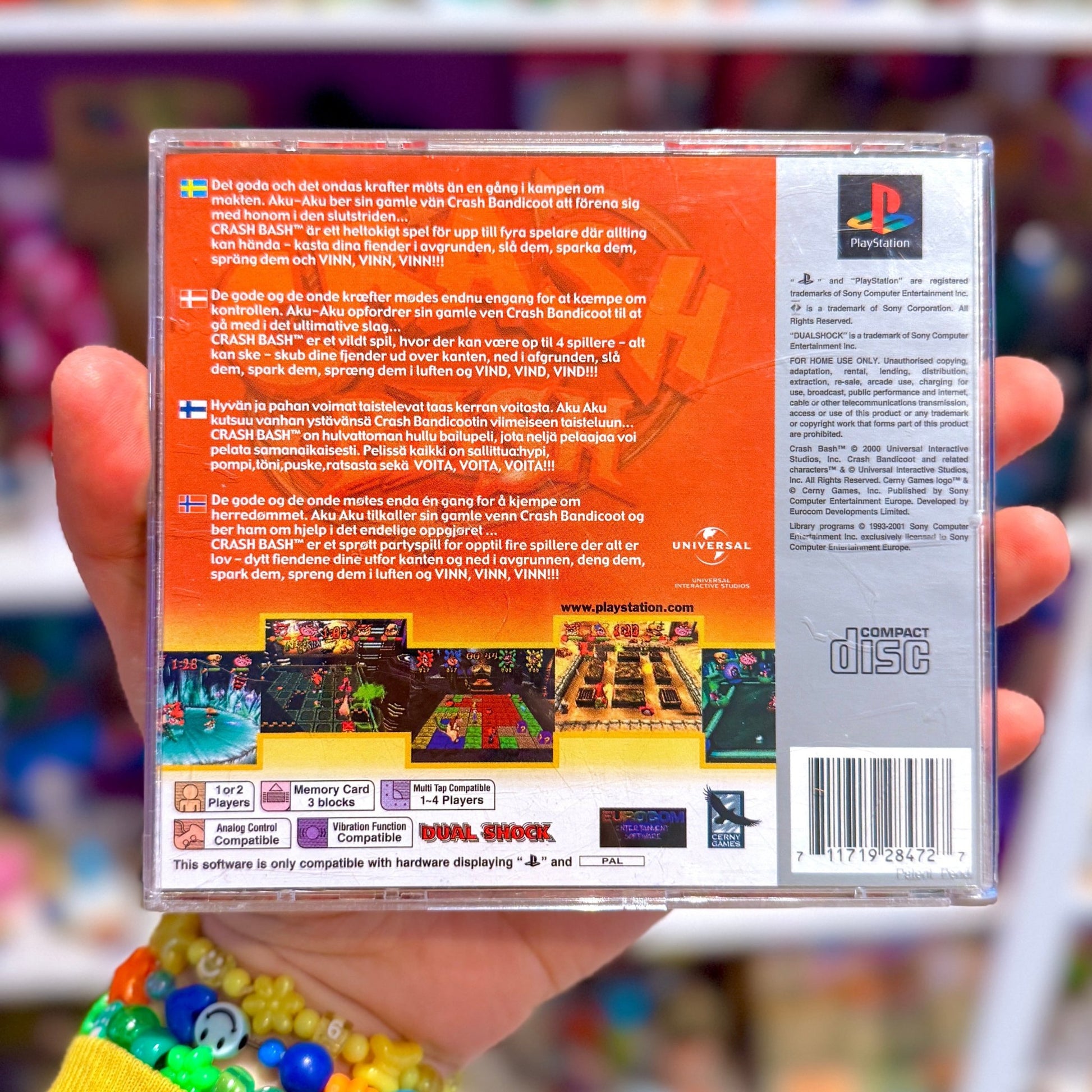 Crash Bash (Platinum, PS1) - PopCultGang