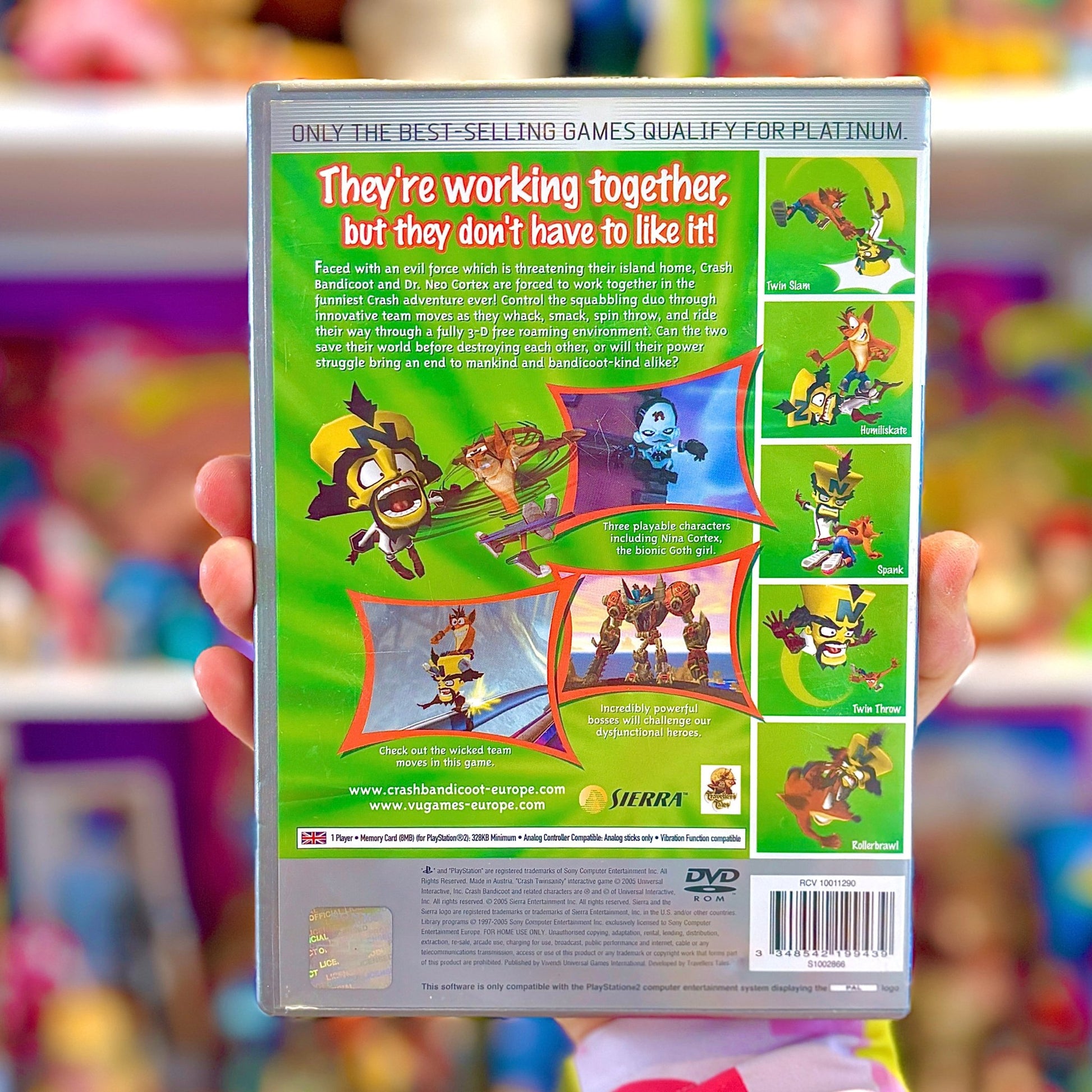 Crash: Twinsanity (Platinum, PS2) - PopCultGang