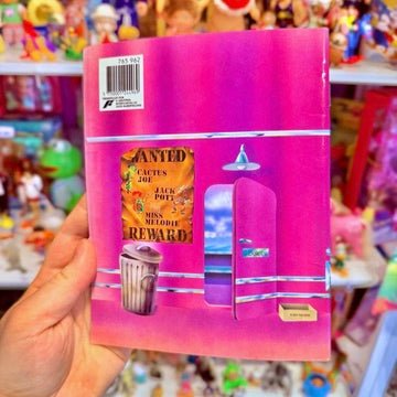 Crazy Burger Bar: Stationery Notebook (Red Square Design, danish brand, 90s) - PopCultGang