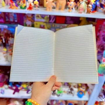 Crazy Burger Bar: Stationery Notebook (Red Square Design, danish brand, 90s) - PopCultGang