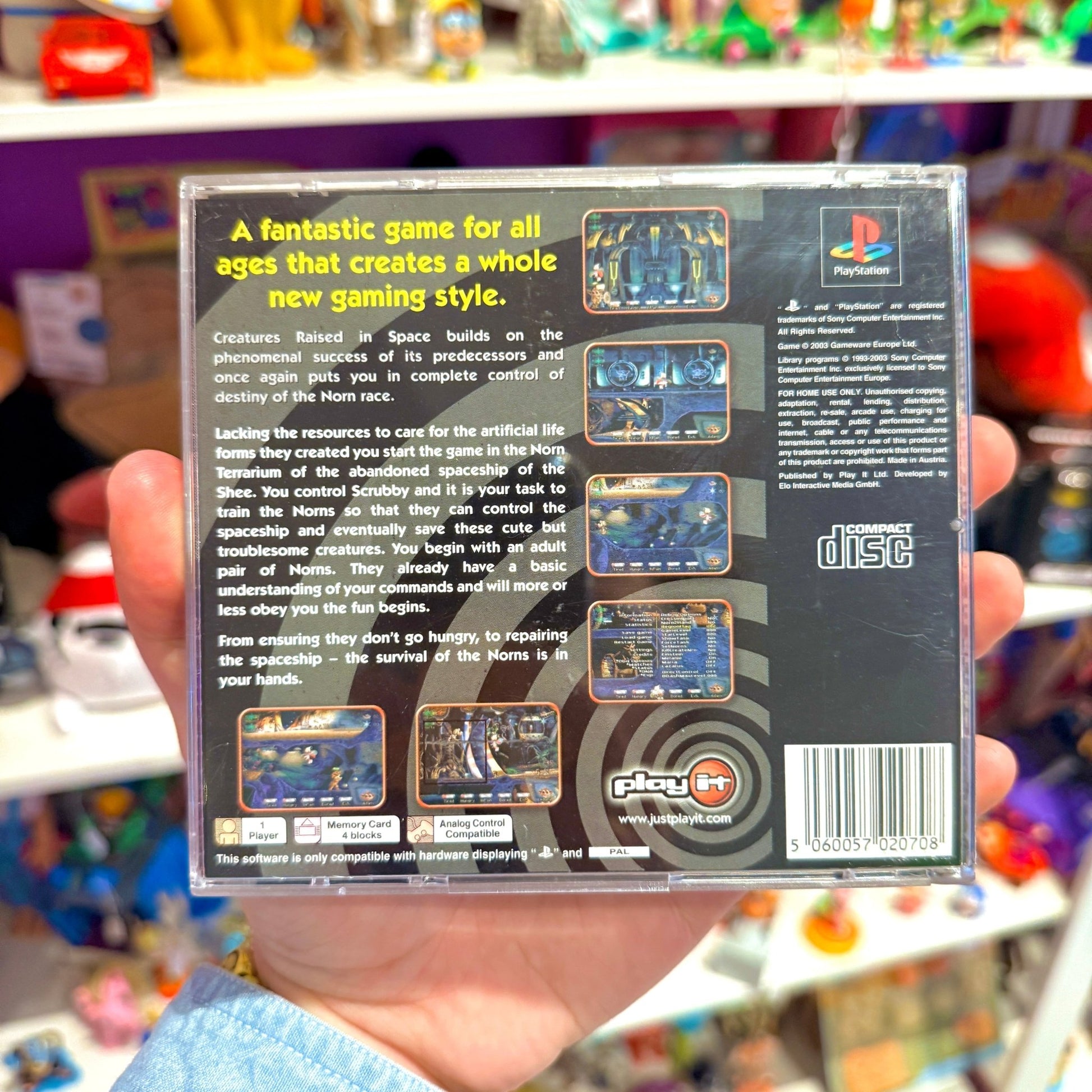 Creatures: Raised In Space (PS1) - PopCultGang