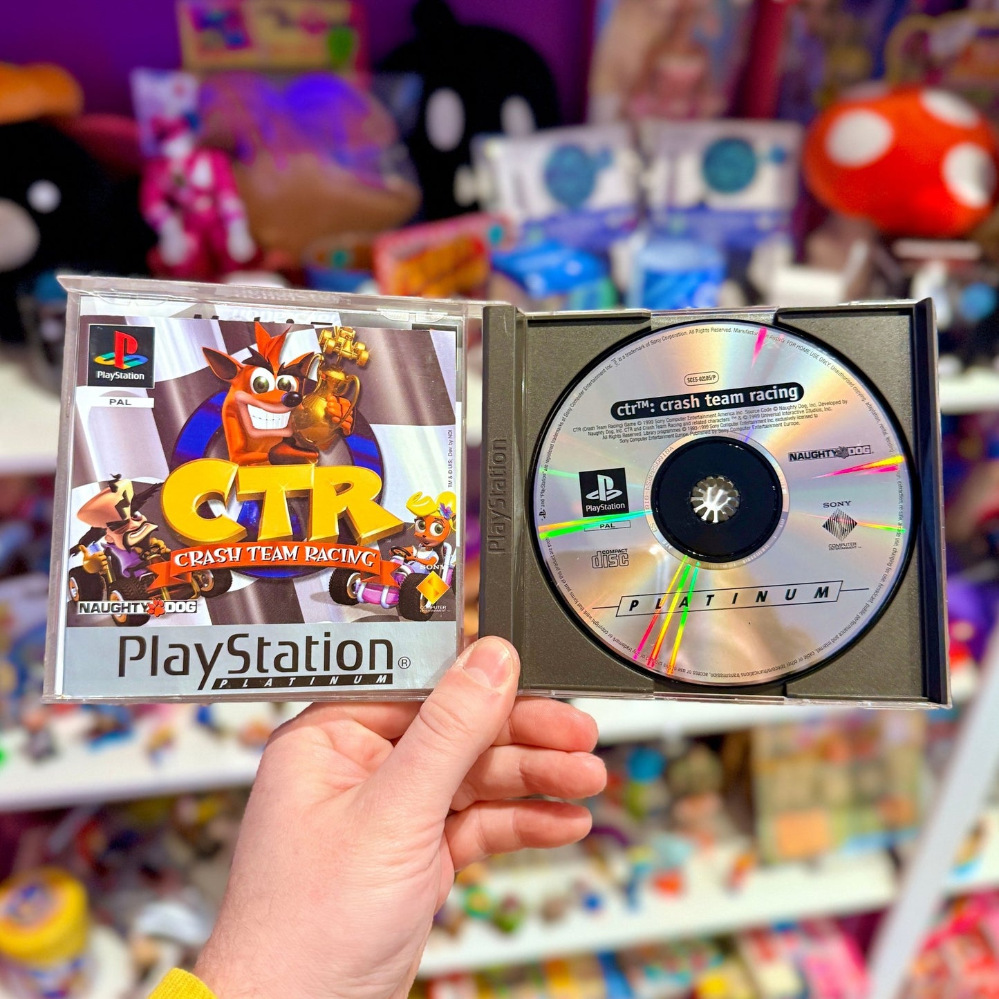 CTR: Crash Team Racing (Platinum, PS1) - PopCultGang