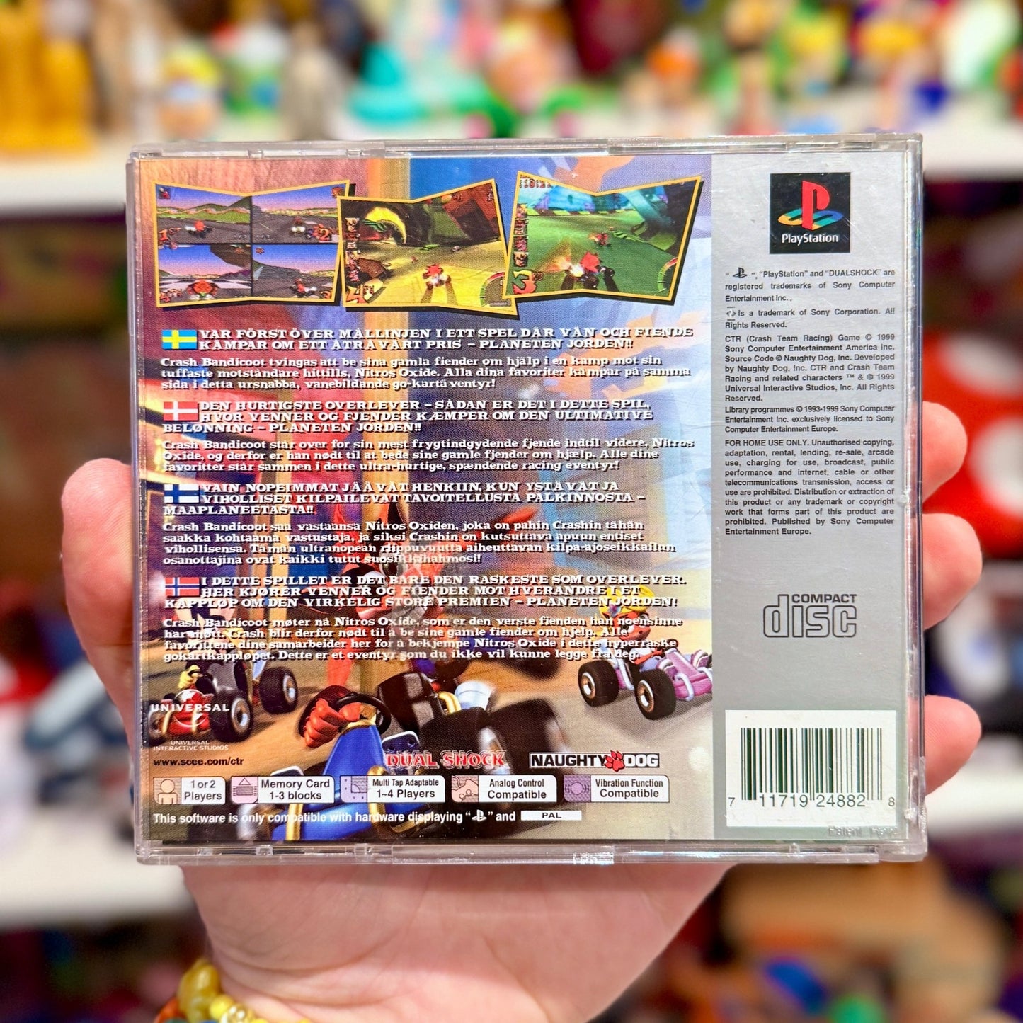 CTR: Crash Team Racing (Platinum, PS1) - PopCultGang