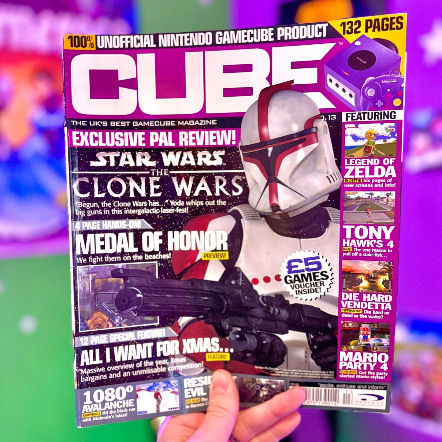 CUBE: The 100% Unofficial Nintendo Gamecube Magazine - No. 13 - Star Wars: Clone Wars (2000s) - PopCultGang