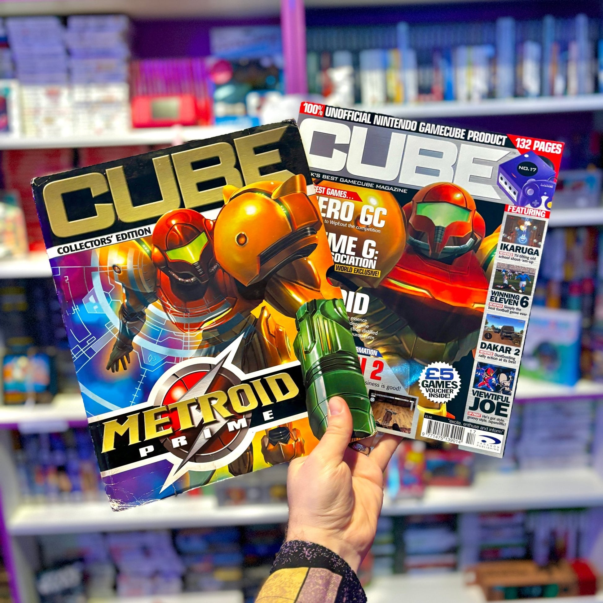 CUBE: The 100% Unofficial Nintendo Gamecube Magazine - No. 17 - Metroid Prime (2000s) - PopCultGang