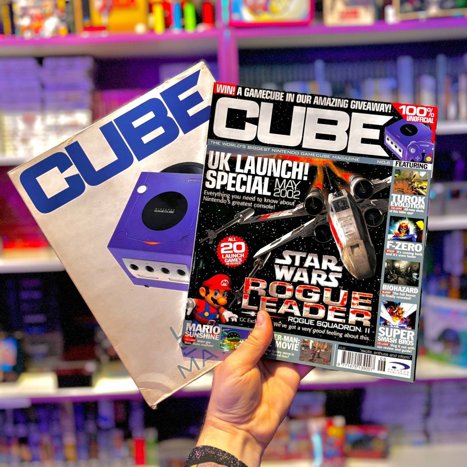 CUBE: The 100% Unofficial Nintendo Gamecube Magazine - No. 6 - Star Wars: Rogue Squadron 2 (2000s) - PopCultGang