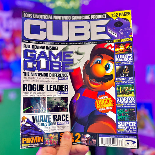 CUBE: The 100% Unofficial Nintendo Gamecube Magazine - Number 1 (2000s) - PopCultGang