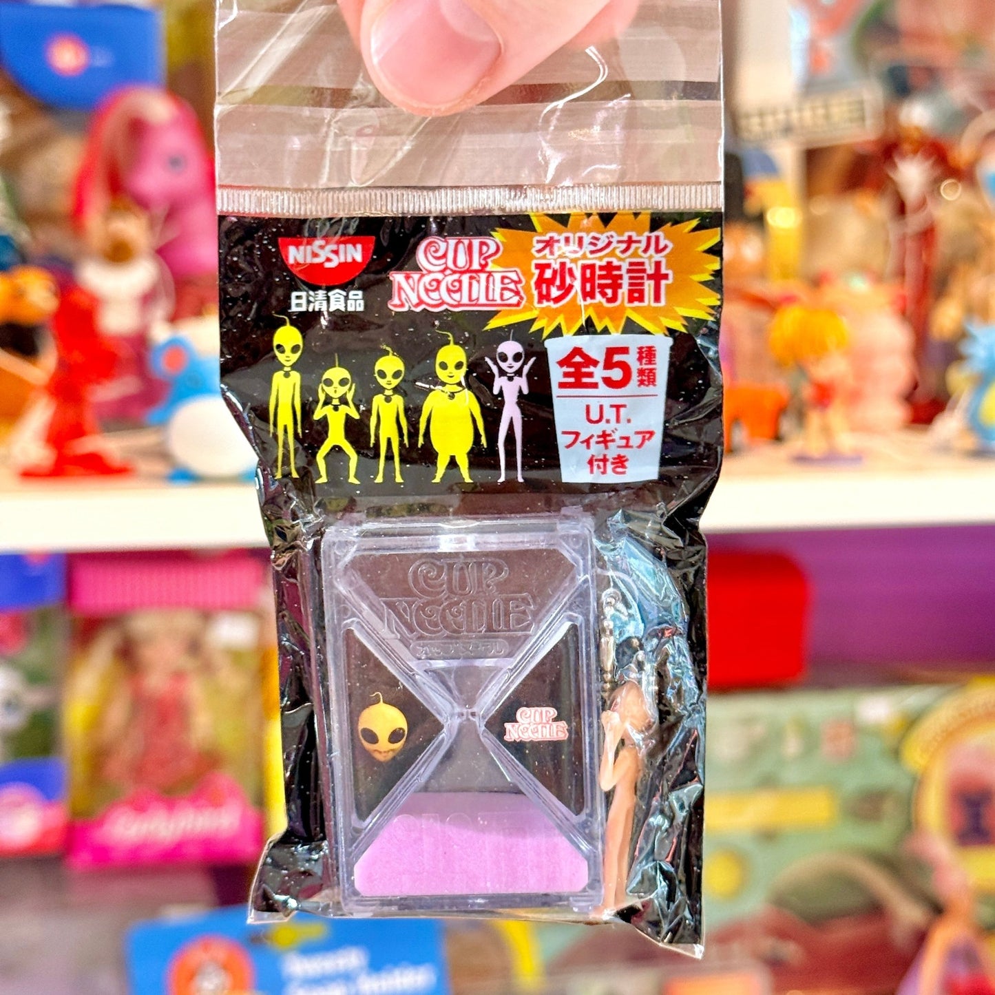 Cup Noodle - Alien UFO Noodle Hourglass Timer (Japan Exclusive, 2022) - PopCultGang