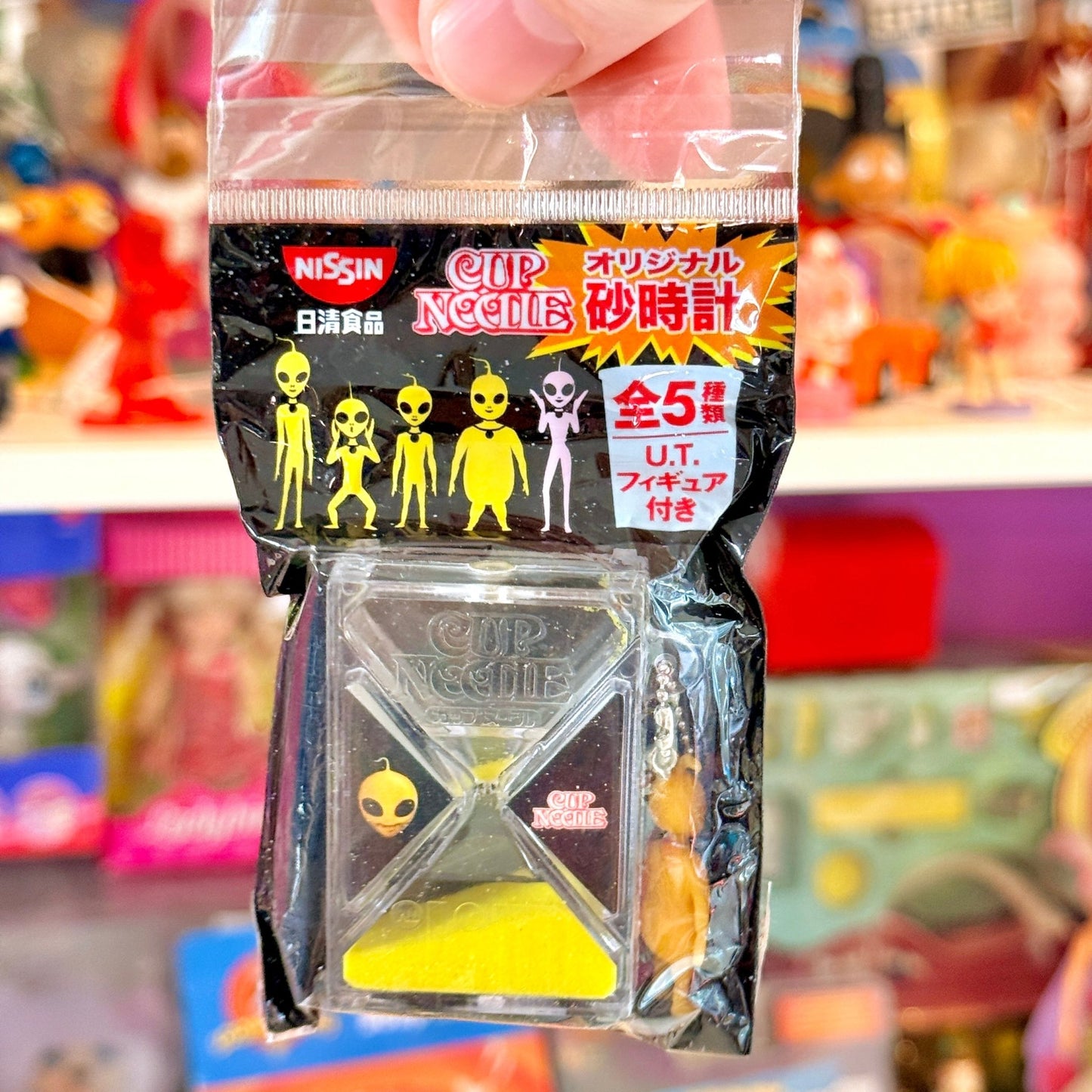 Cup Noodle - Alien UFO Noodle Hourglass Timer (Japan Exclusive, 2022) - PopCultGang