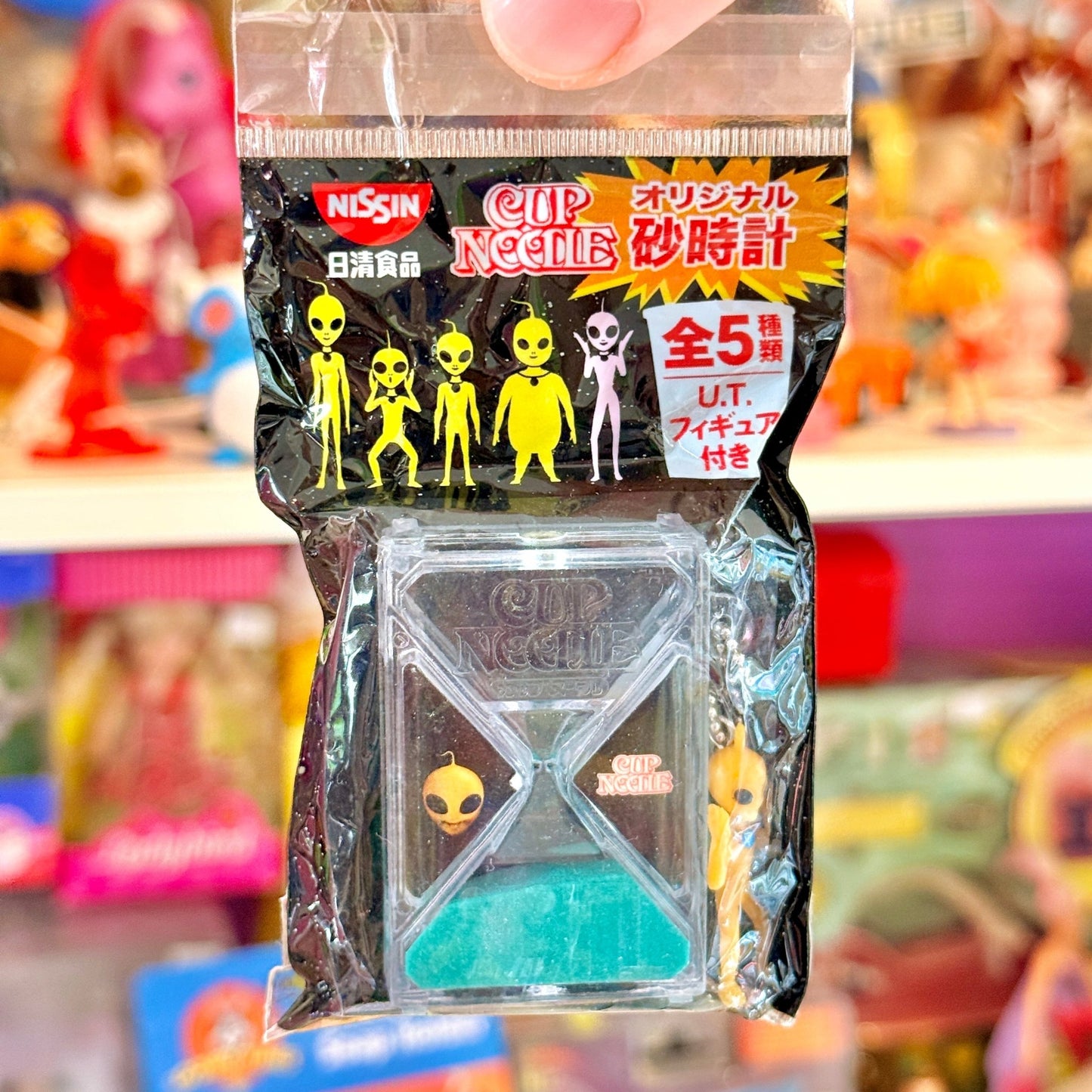 Cup Noodle - Alien UFO Noodle Hourglass Timer (Japan Exclusive, 2022) - PopCultGang