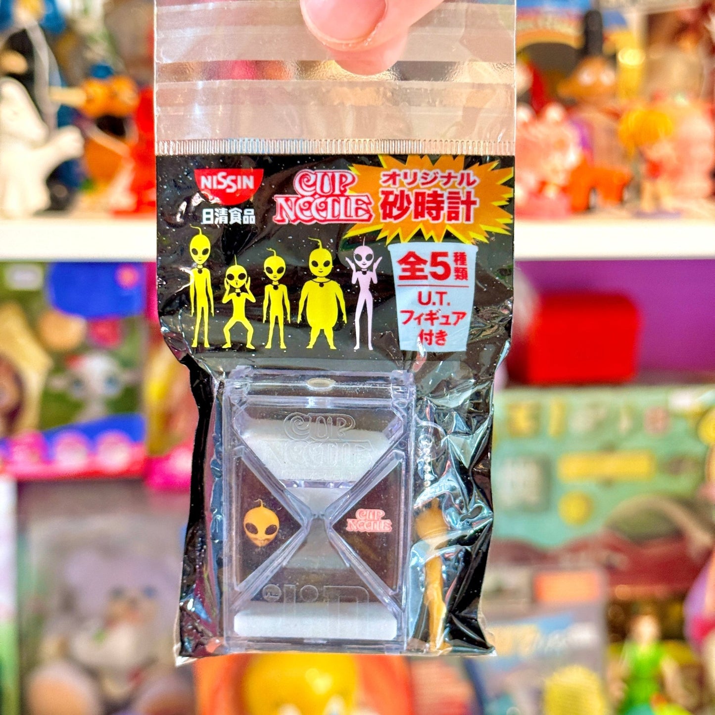 Cup Noodle - Alien UFO Noodle Hourglass Timer (Japan Exclusive, 2022) - PopCultGang