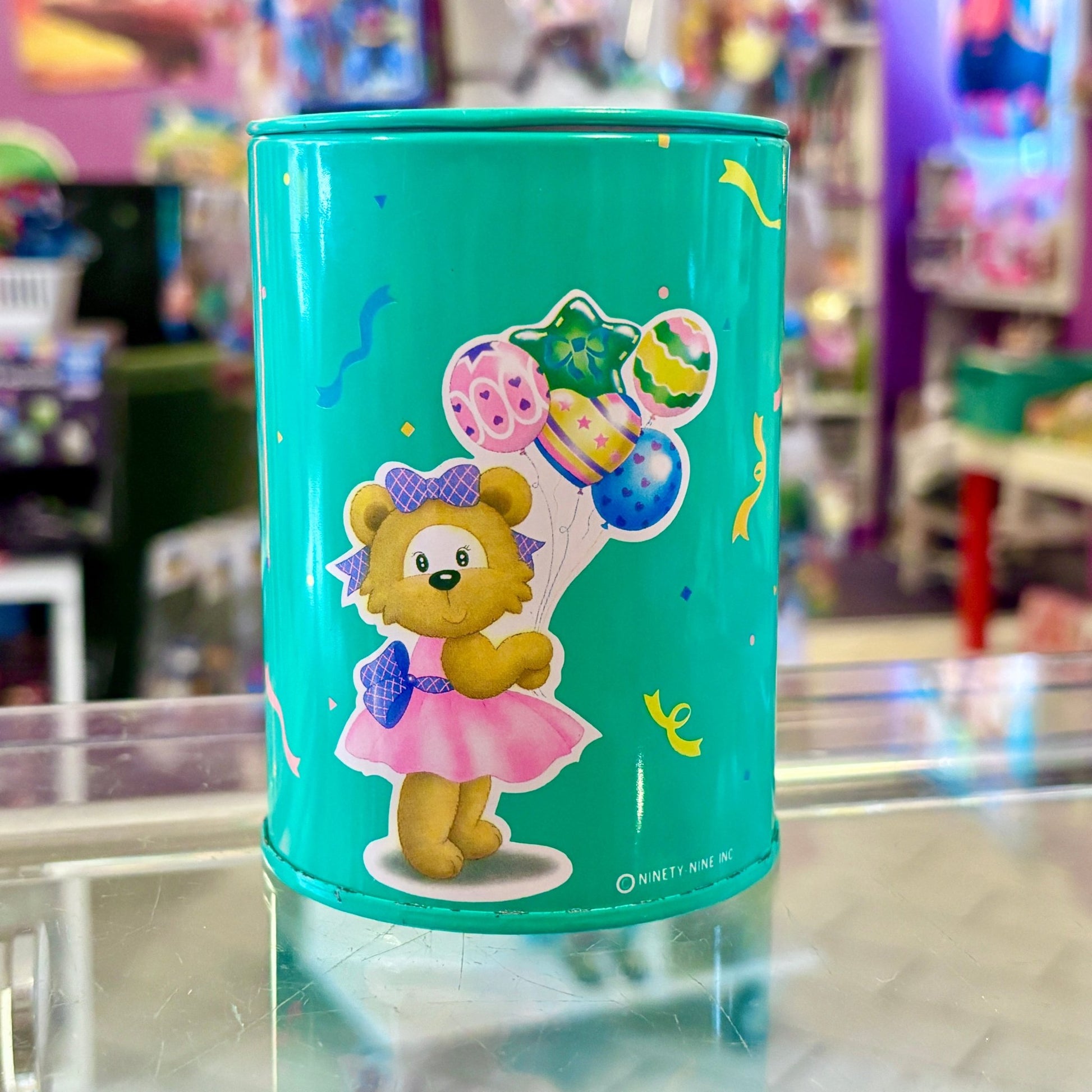 Cute Unbranded Piggy Bank Tin Can (80s) - PopCultGang