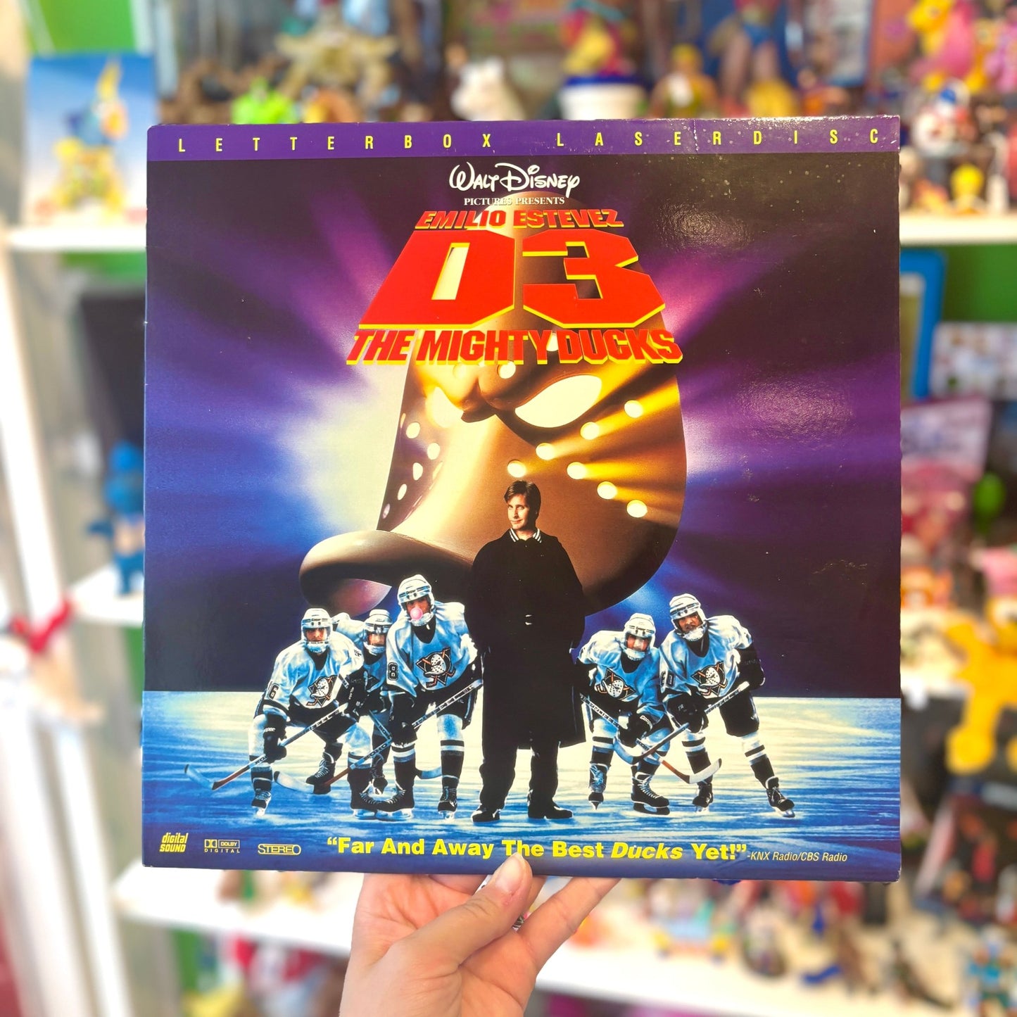 D3: The Mighty Ducks (Laserdisc, 90s) - PopCultGang