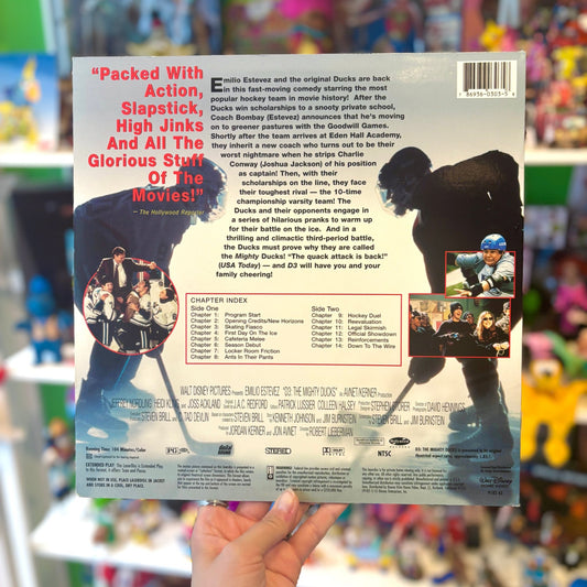 D3: The Mighty Ducks (Laserdisc, 90s) - PopCultGang