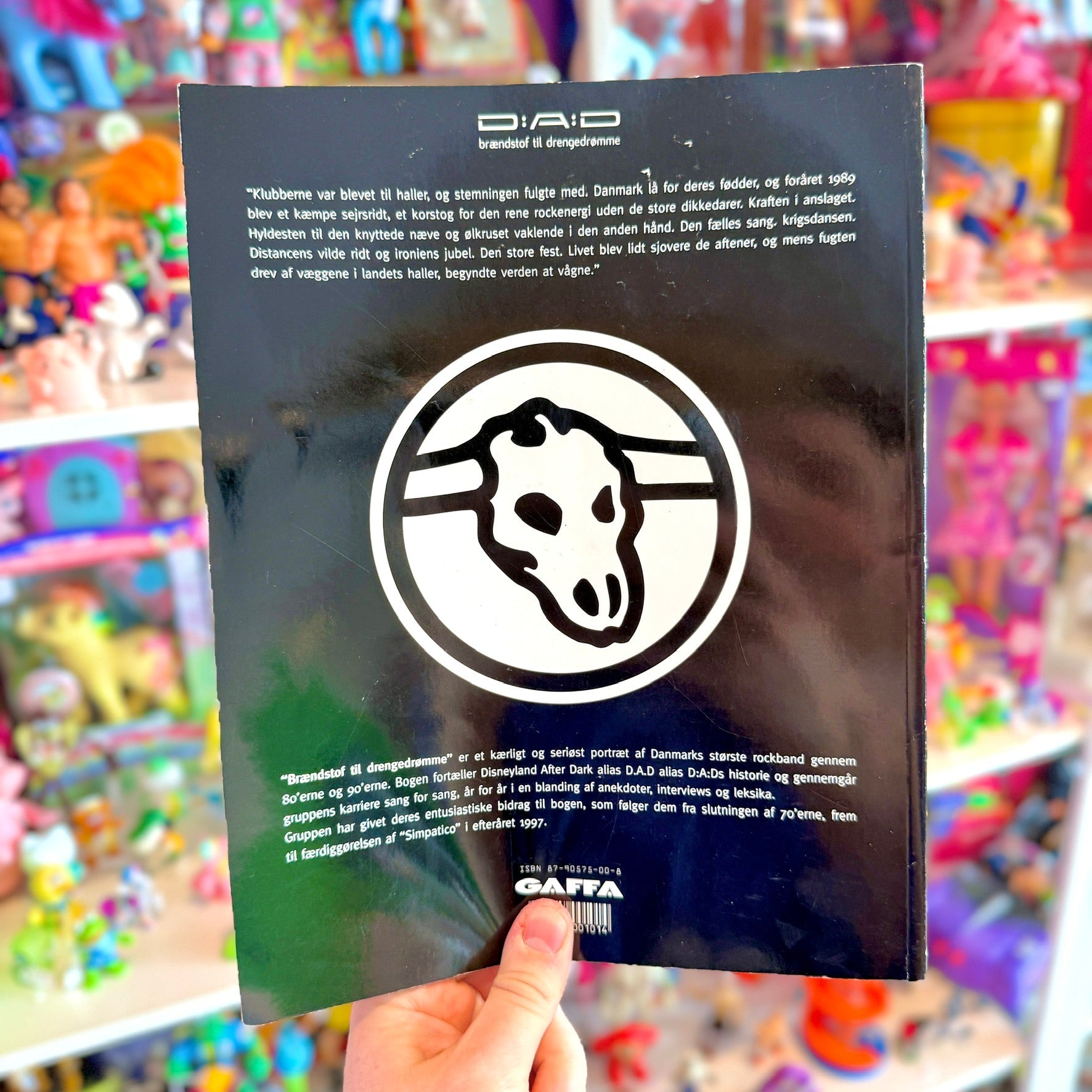 D.A.D. - Brændstof til Drengedrømme (danish music book, Gaffa, 1997) - PopCultGang