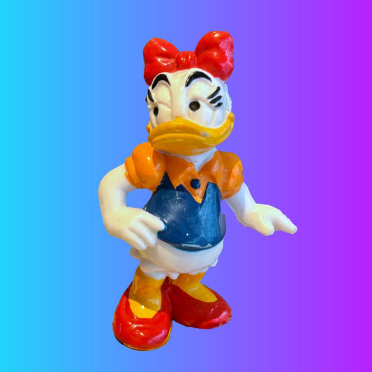 Daisy Duck PVC Figure (Disney, Bully, 80s) - PopCultGang