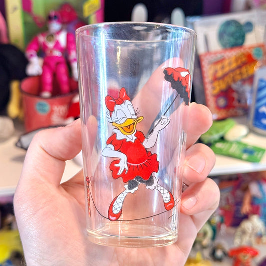 Daisy Duck: Tightrope Walker Drinking Glass (Disney, 80s) - PopCultGang