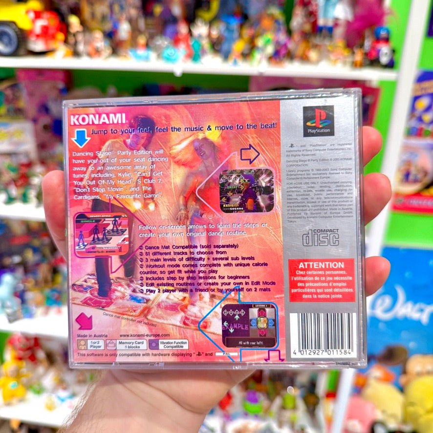 Dancing Stage: Party Edition (Platinum, PS1) - PopCultGang