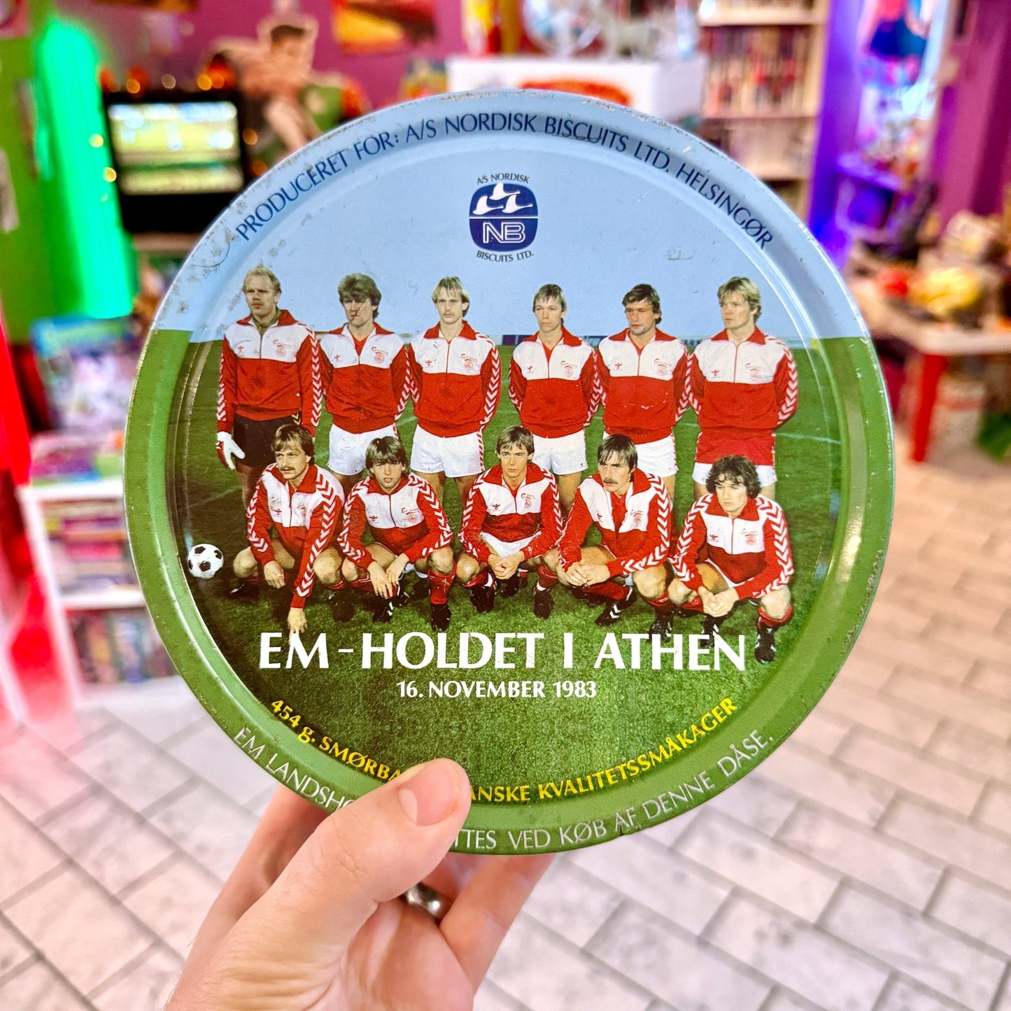 Danish National Football Team: UEFA 1983 Tin Can - PopCultGang