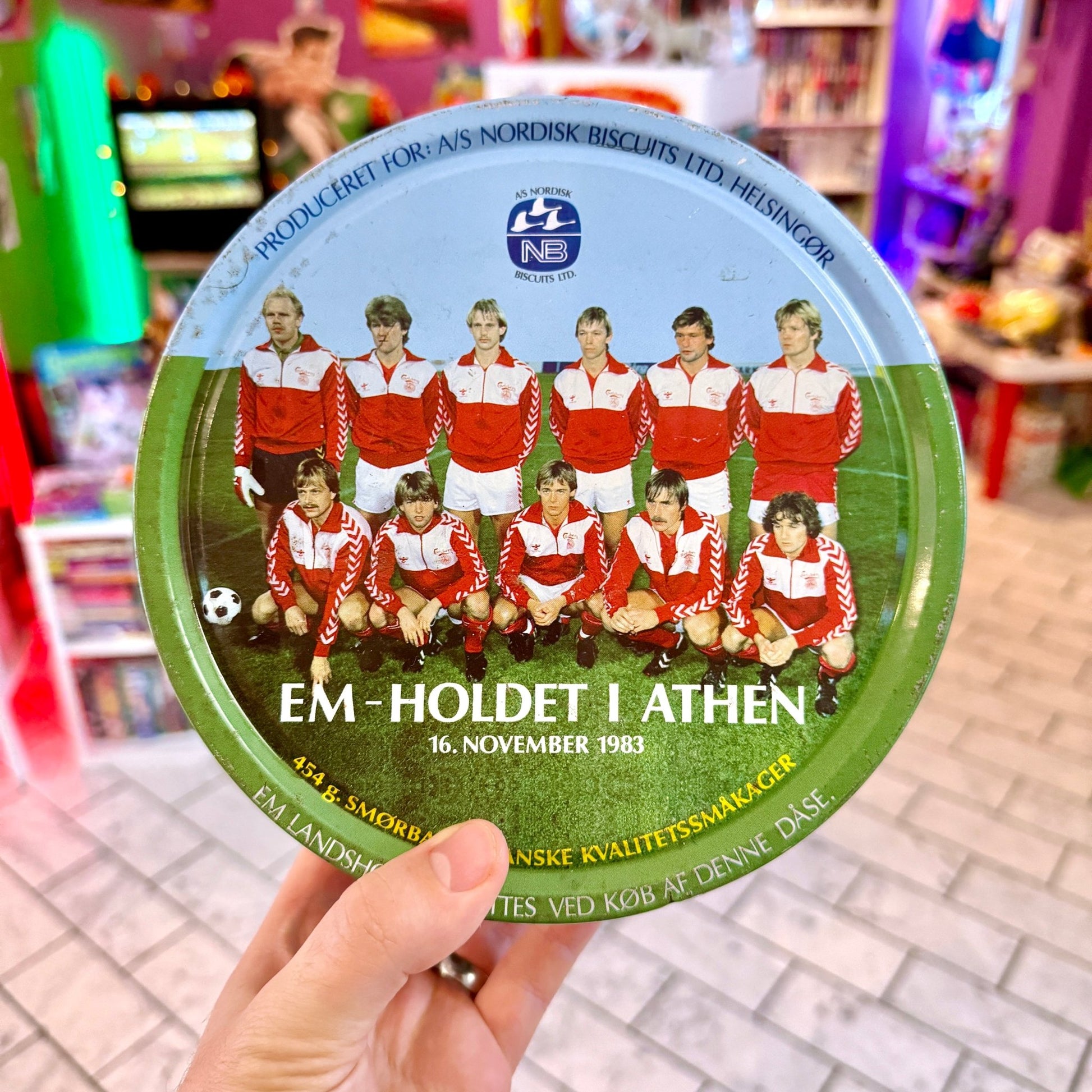 Danish National Football Team: UEFA 1983 Tin Can - PopCultGang