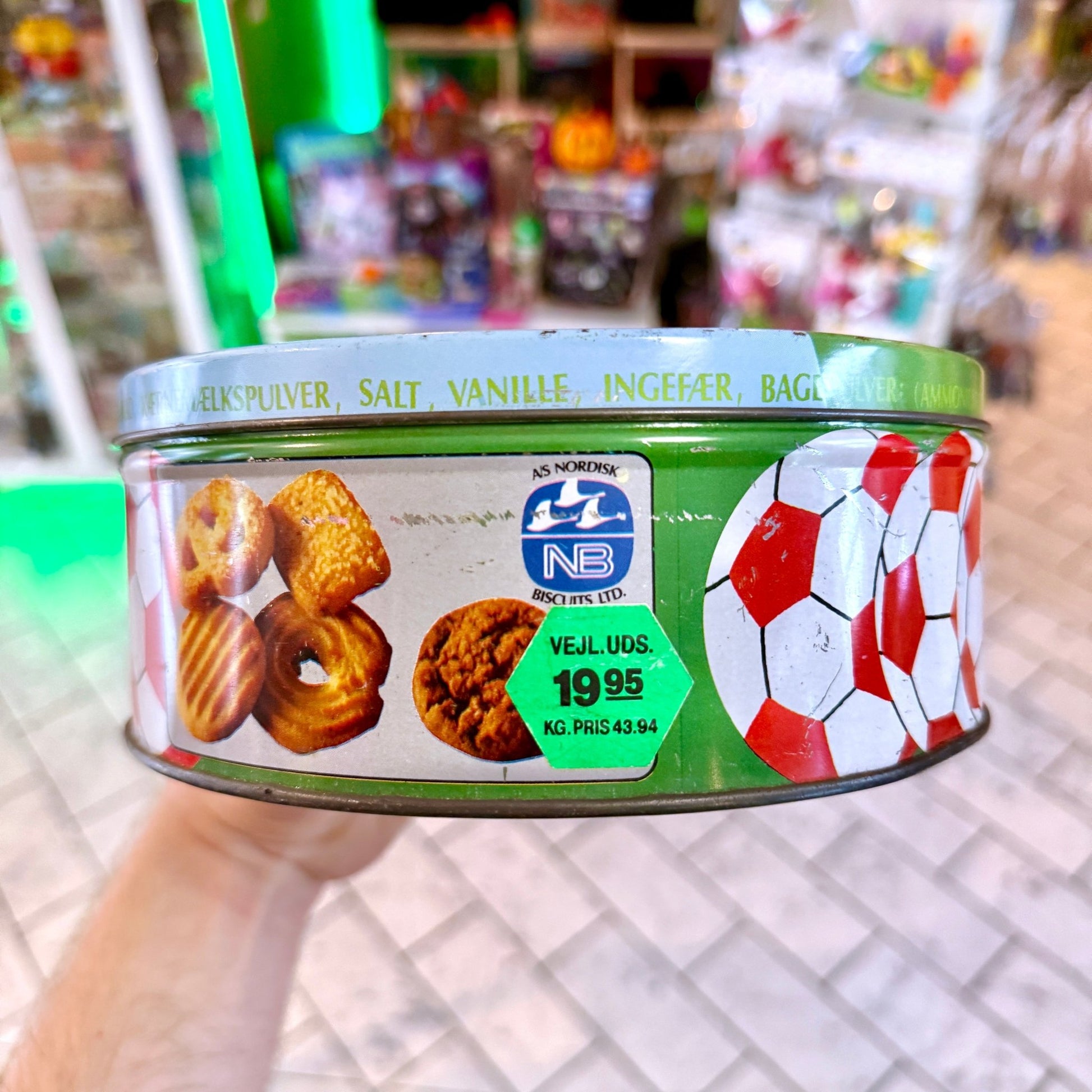 Danish National Football Team: UEFA 1983 Tin Can - PopCultGang