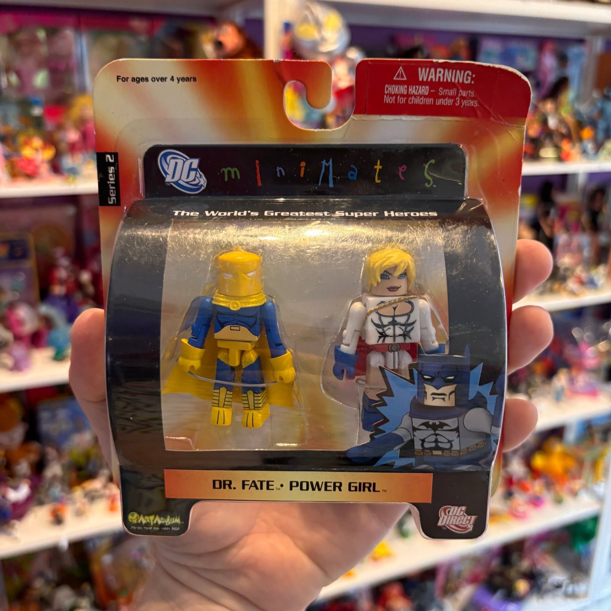 DC Minimates: Dr. Fate / Power Girl - PopCultGang