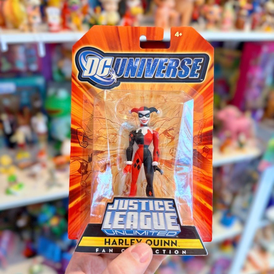 DC Universe: Justice League - Unlimited Exclusive Action Figure 4-Pack - Gotham City Criminals - Clock King, Harley Quinn, Bane and Scarecrow (Amazon Exclusive, 2008) - PopCultGang