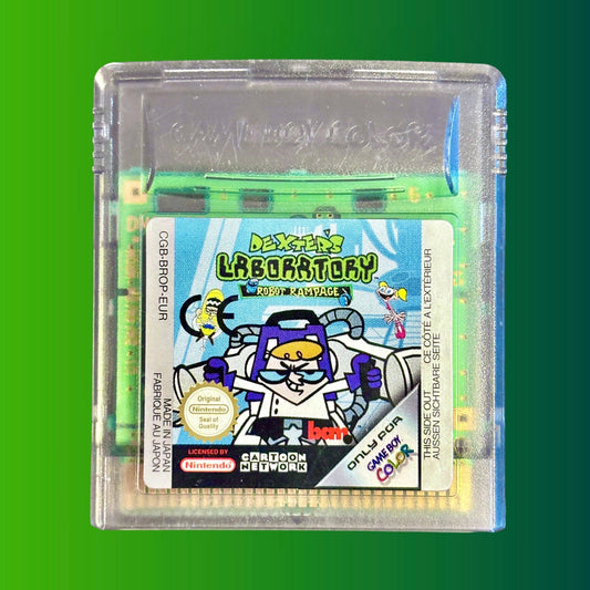 Dexter's Laboratory: Robot Rampage (Gameboy Color) - PopCultGang