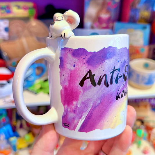 Diddl "Anti Stress Krus" Ceramic Mug (2000s) - PopCultGang