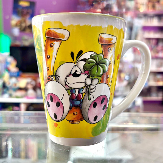 Diddl "Good Luck" Ceramic Mug (2000s) - PopCultGang