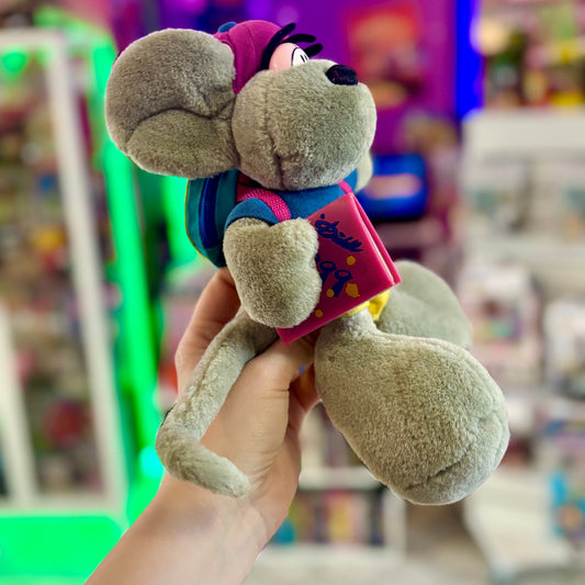 Diddl: Grey Diddl Plush With Cap Backpack and Calendar (1999) - PopCultGang