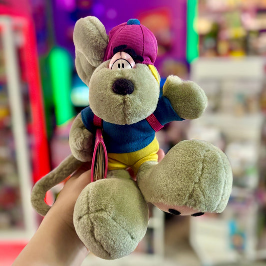 Diddl: Grey Diddl Plush With Cap Backpack and Calendar (1999) - PopCultGang