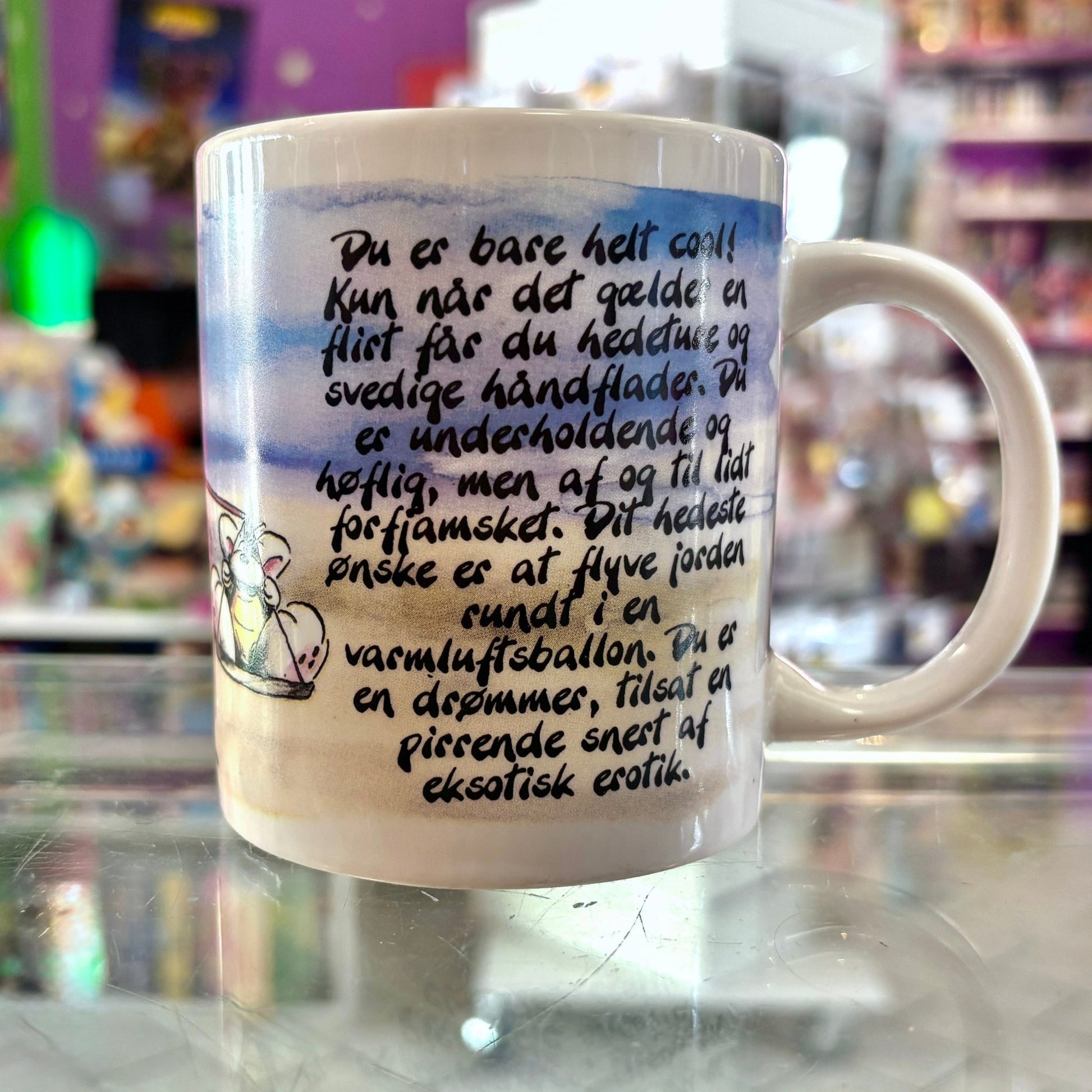 Diddl Horoscope Ceramic Mug: "Vægten" / Zodiac (2000s) - PopCultGang