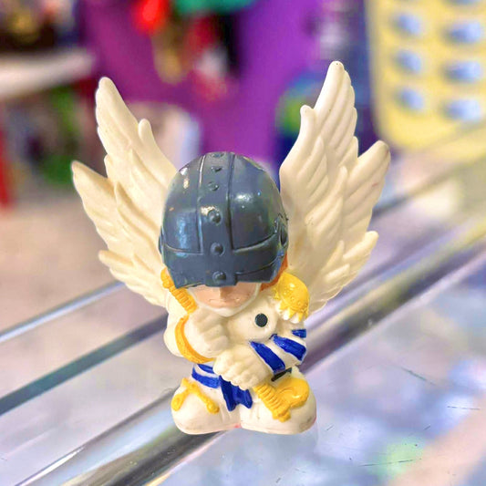 Digimon: Angemon Finger Puppet - Soft Vinyl Figure (Bandai, 1999) - PopCultGang