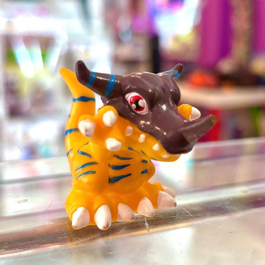 Digimon: Greymon Finger Puppet - Soft Vinyl Figure (Bandai, 1999) - PopCultGang