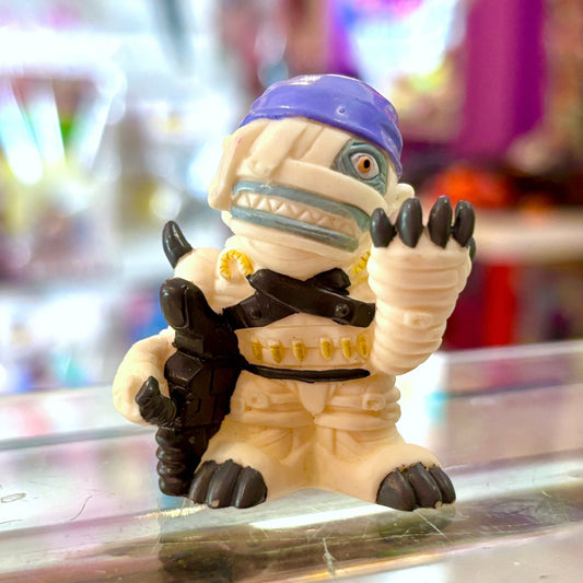 Digimon: Mummymon Finger Puppet - Soft Vinyl Figure (Bandai, 1999) - PopCultGang