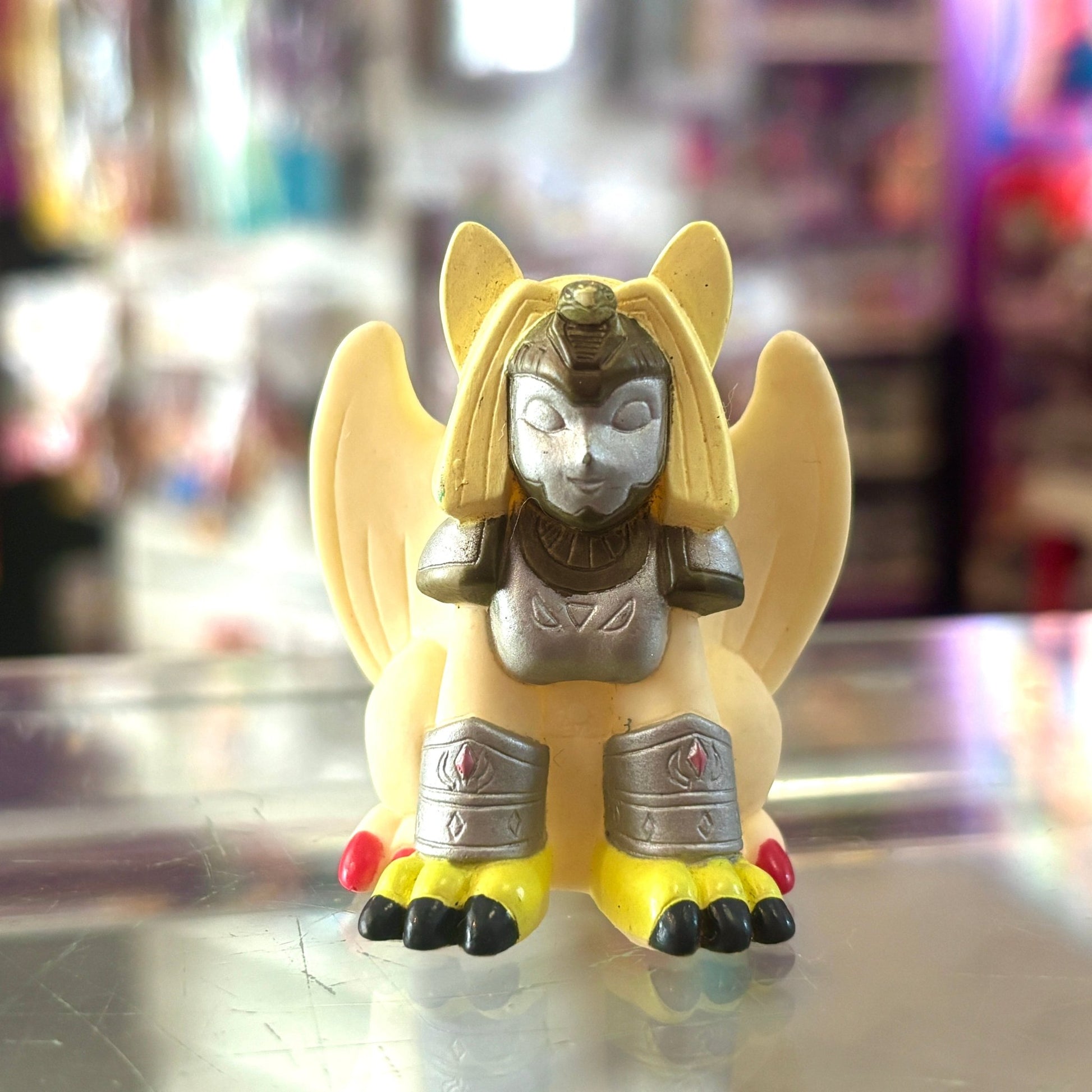 Digimon: Nefertimon Finger Puppet - Soft Vinyl Figure (Bandai, 1999) - PopCultGang