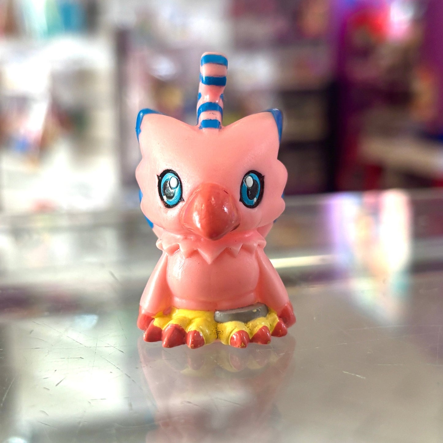 Digimon: Piyomon Finger Puppet - Soft Vinyl Figure (Bandai, 1999) - PopCultGang