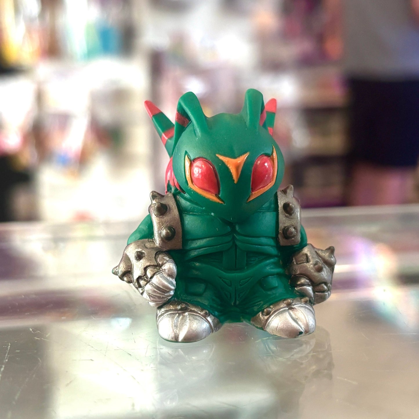 Digimon: Stingmon Finger Puppet - Soft Vinyl Figure (Bandai, 1999) - PopCultGang