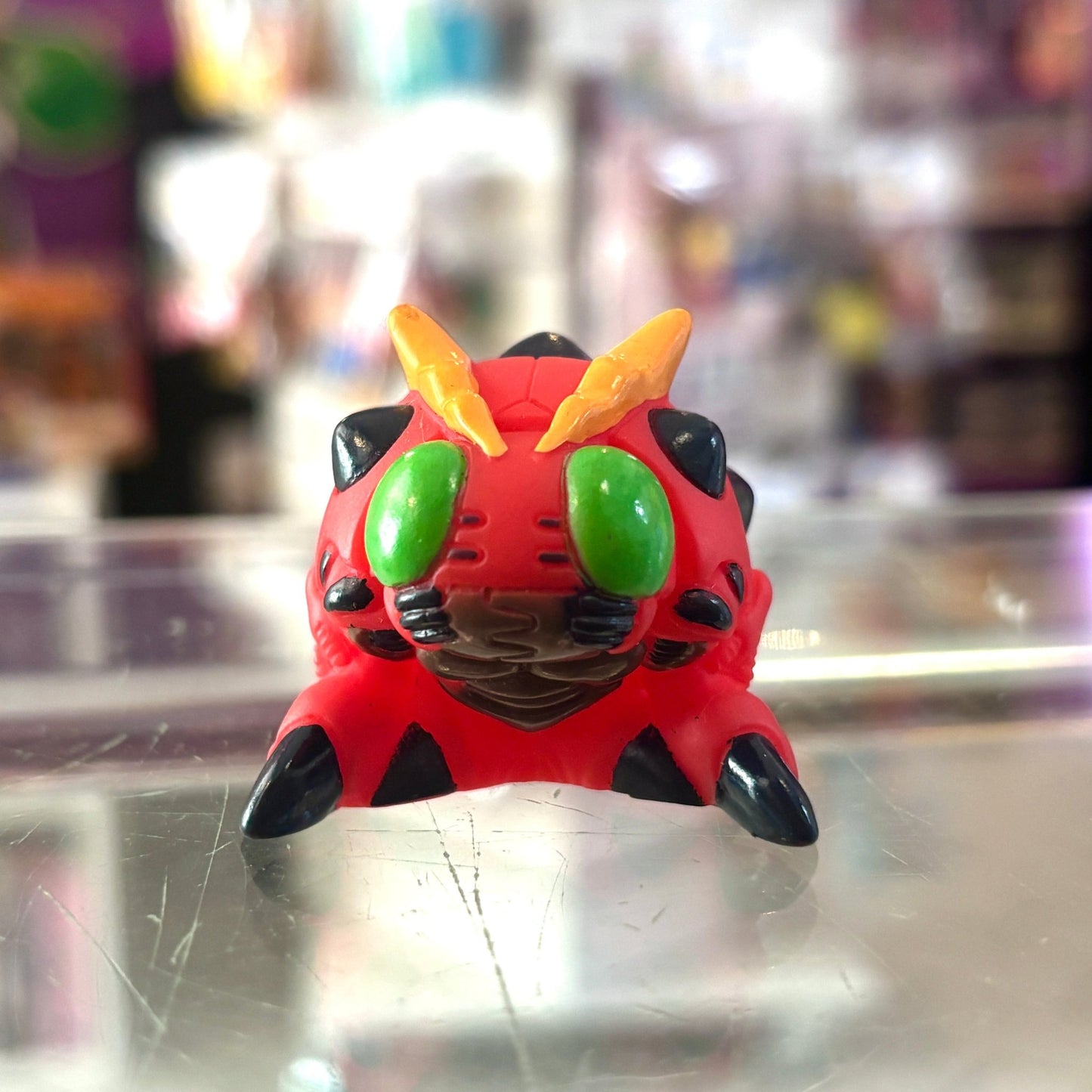 Digimon: Tentomon Finger Puppet - Soft Vinyl Figure (Bandai, 1999) - PopCultGang