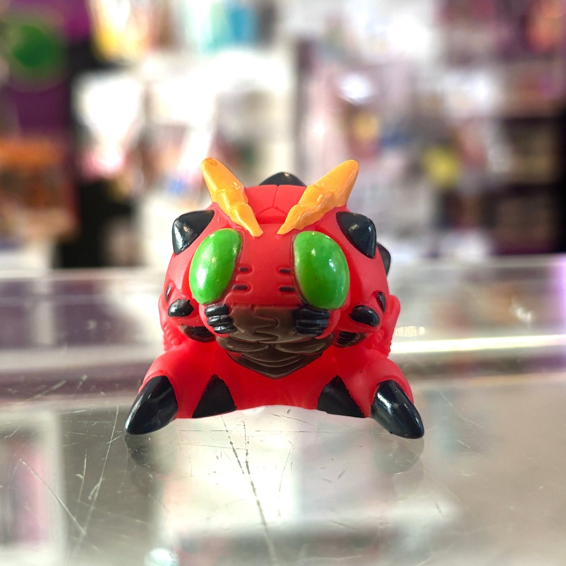 Digimon: Tentomon Finger Puppet - Soft Vinyl Figure (Bandai, 1999) - PopCultGang