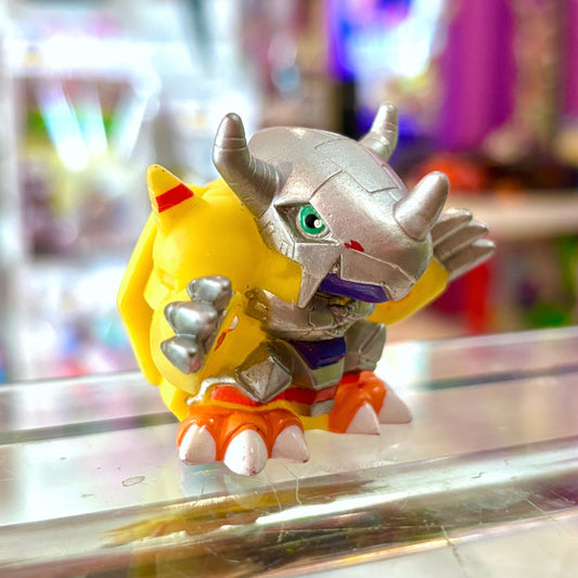 Digimon: Wargreymon Finger Puppet - Soft Vinyl Figure (Bandai, 1999) - PopCultGang