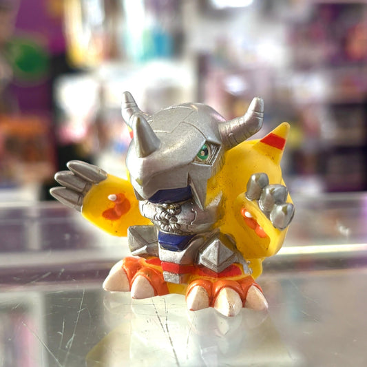 Digimon: WarGreymon Finger Puppet - Soft Vinyl Figure (Bandai, 1999) - PopCultGang
