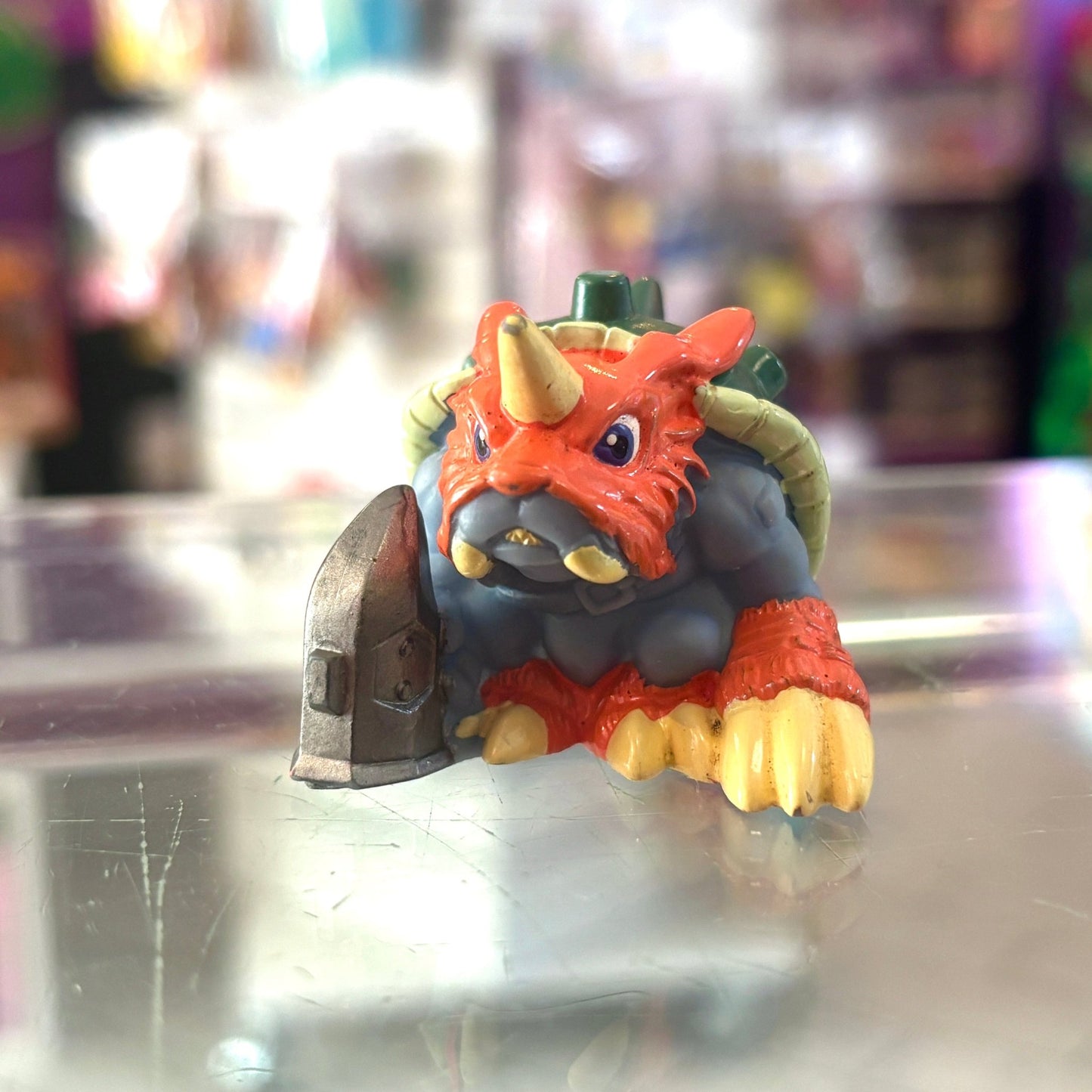 Digimon: Zudomon Finger Puppet - Soft Vinyl Figure (Bandai, 1999) - PopCultGang