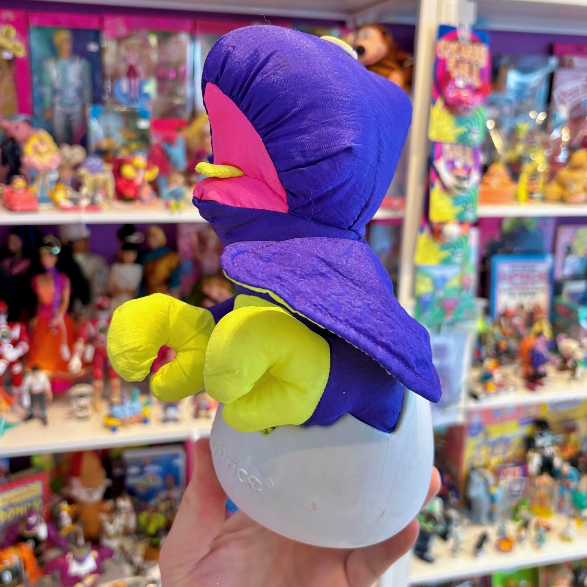 Dinoroar Plush - Purple Winged Puffalump (1992) - PopCultGang