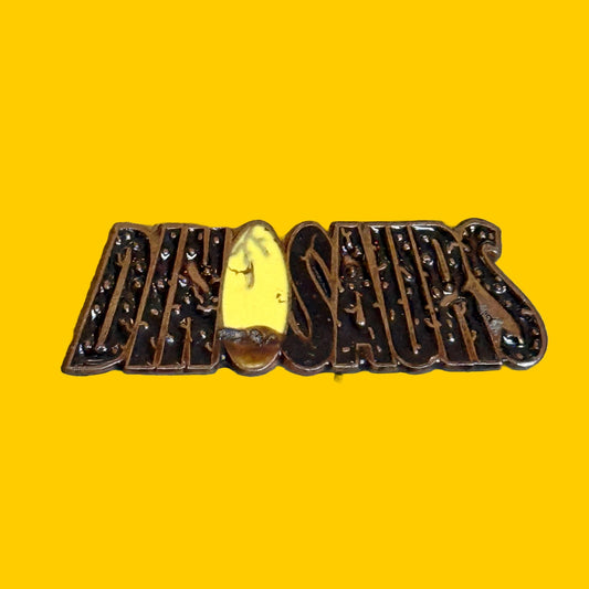 Dinosaurs Logo Enamel Pin (Jim Henson, Disney, 90s) - PopCultGang